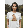 thumbnail image 2 of Playera Blanca Estampada Capibara Te Quiero Mamá, 2 of 4
