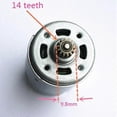 thumbnail image 2 of 14 Teeth Motor 14.4V Replace for 629819-4 629875-4 6381D BDF343 6280D 6280DWE 6281DWE 6281D MT070 6280DWPE, 2 of 5