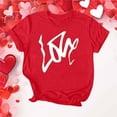 thumbnail image 4 of Edvintorg Valentine's Day Womens Short Sleeve T-Shirts Summer Tops Casual Soft Tunic Crew Neck Basic Tee Spring Fashion Outfits 2026, 4 of 7