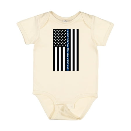 

Inktastic Grandpa Police Law Enforcement Gift Baby Boy or Baby Girl Bodysuit