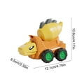 thumbnail image 2 of RKSTN Plastic Inertia Cars Inertial Dinosaur Engineering Vehicle Car Toy Excavator Dump Truck Multi Joint Movable Christmas Gifts, 2 of 6