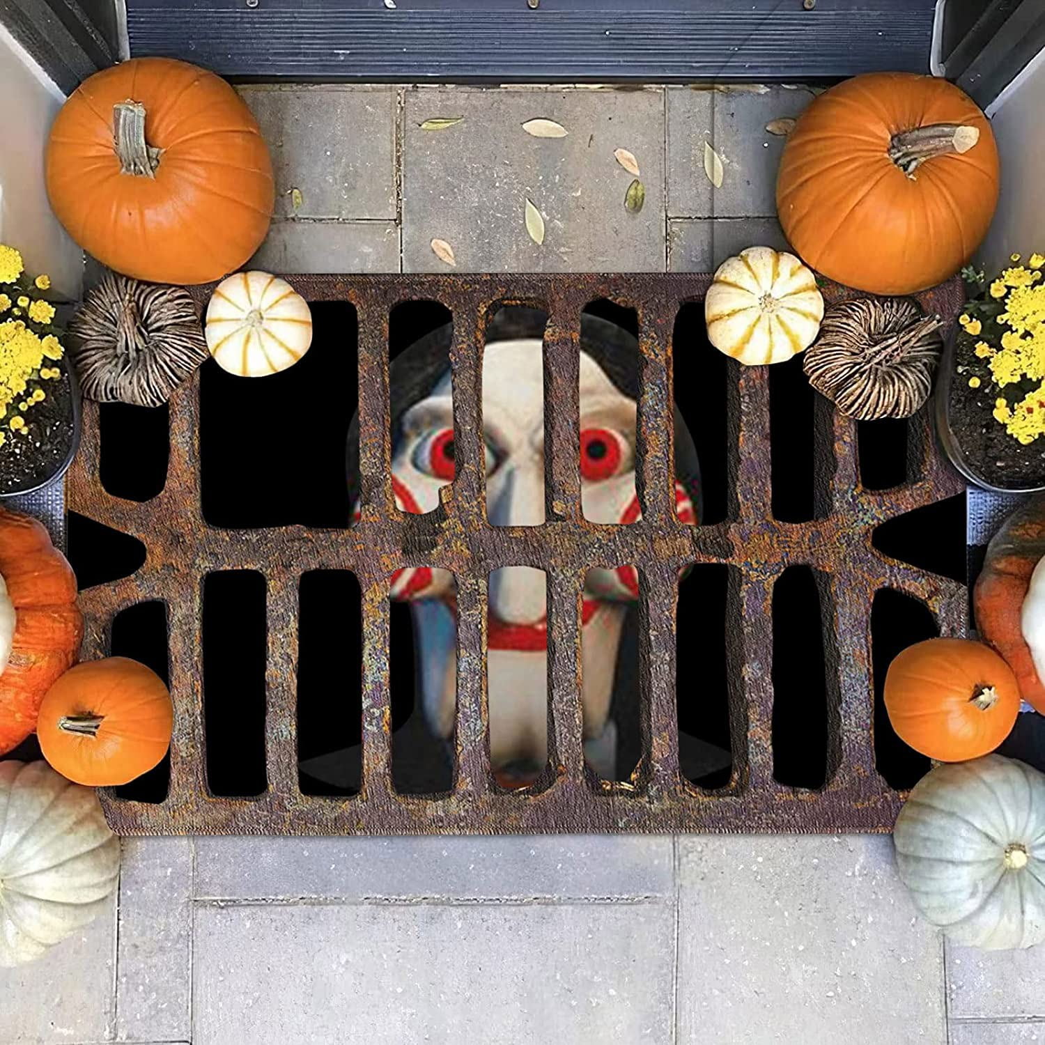 Halloween Doormat Horror Movie Door Mat 3D Doormat Outdoor