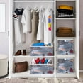 thumbnail image 6 of Foldable Fabric Storage Bin Home Cubes Clothing Organizer Bins Large Collapsible Box Basket for Home Organizer House and Snowman, 6 of 7
