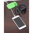 thumbnail image 4 of Organizador de cables ENVISIONED de silicona con peso y 7 ranuras, verde, 4 of 8