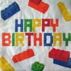 Happy Birthday LEGO Bricks Small Napkins (20ct)