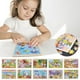 thumbnail image 2 of OYIGU Rompecabezas de madera para niños pequeños, juguete educativo preescolar con clavijas, juego de 24 rompecabezas para niños pequeños, regalos educativos de aprendizaje para niñas y niños de 1 a, 2 of 7