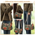 thumbnail image 4 of FORMRS Womens Shoulder Bag with Chain Strap Clutch Purse Cute Tote Handbag, Christmas Holly Bows, 4 of 7