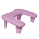 thumbnail image 2 of Soporte para reposabrazos de uñas en forma de U, cómodo reposamanos para uñas desmontable, reposamanos para uñas rosa, 2 of 8