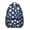 Baseballs Blue Pattern, variant on Baseballs Dots White Pattern Backpack for School, Cute School Bag with Adjustable Shoulder Straps and Padded Back, 15.3"x11"x6.7"