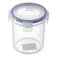 thumbnail image 2 of XIPYYKM 1-Piece Overnight Oats Container with Lid - 17 oz Plastic Container with Lid - Oatmeal Container to go | Portable Cereal and Milk Container on the go | Airtight Snap Lock Storage Jars, 2 of 9