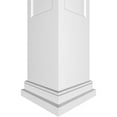 thumbnail image 4 of Ekena Millwork 12"W x 8'H Craftsman Classic Square Non-Tapered, Recessed Panel PVC Column Kit, Prairie Capital & Prairie Base, 4 of 9