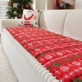 thumbnail image 5 of Taotanxi Thick Plush Sofa Cover, Non-Slip Pet Couch Cover for 1-3 Cushion Sofa, Christmas Couch Covers Protector for Dogs & Cats, Machine Washable, 5 of 7