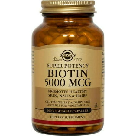 5000 mcg Biotine Solgar 100 vcaps