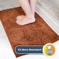thumbnail image 3 of Muddy Mat® AS-SEEN-ON-TV Tapete para puerta y alfombra para mascotas de microfibra altamente absorbente, área lavable gruesa antideslizante y tapete de baño de chenilla suave para cocina, baño, dormit, 3 of 5