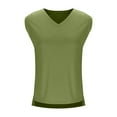 thumbnail image 5 of Aofany Women's Tank Tops Summer Fashion Solid Color V-Neck Sleeveless T-shirt Tops Blouse, 5 of 7