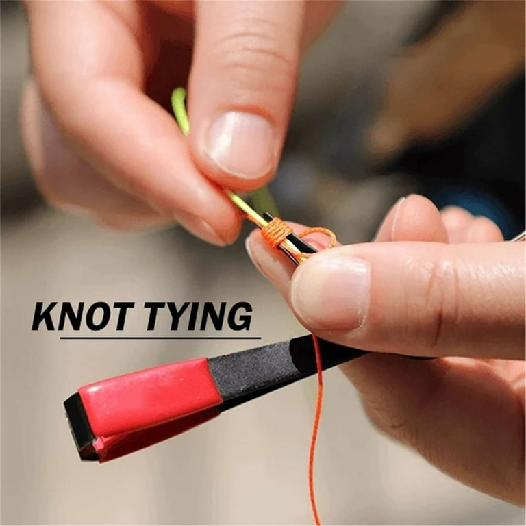 solacol Fishing Knot Tying Tool Line Cutter Quick Knot Tying Tool