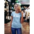 thumbnail image 2 of Home Star Shaped Flag T-Shirt Women -Image by Shutterstock, Female XX-Large, 2 of 4