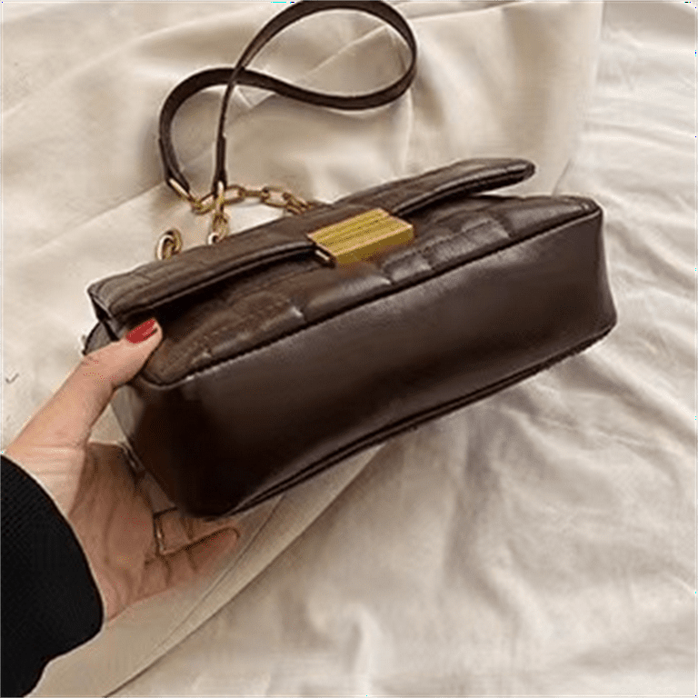 Wendy Keen Womens Crossbody Bag Small Wallet Designer Cell Phone Purse - Coffee, Women's, Brown