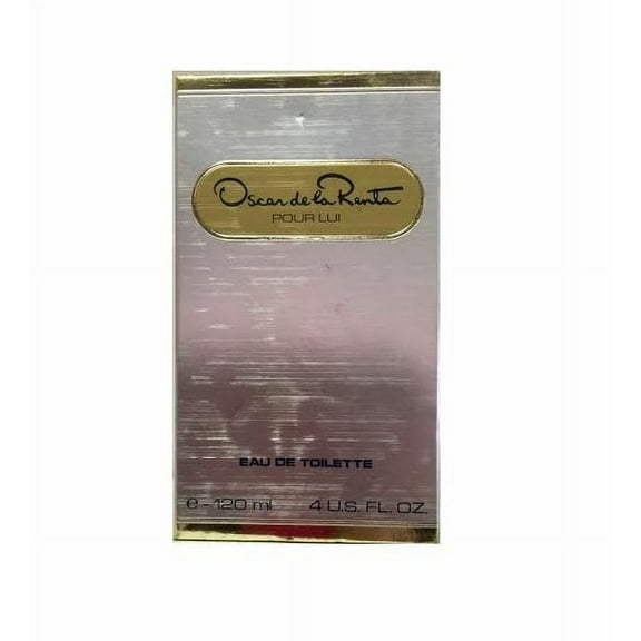 POUR LUI Oscar de la Renta 4.0 oz EDT Splash Men's Cologne 120 ml VINTAGE NIB