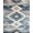 Blue Brown Ivory, Pattern 19, variant on ODIKA 8'x10' Washable Area Rug Vintage Medallion Distressed Faded Center Diamond Accent Ornamental for Dining Room, Large Office, Lounge, Non-Slip Chair-Friendly Mat