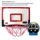 thumbnail image 3 of Aro De Baloncesto De Pared Para Niños, Marco De Resorte De Aro De Baloncesto Interior Plegable Para Niños Y Adolescentes, 3 of 7