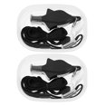 thumbnail image 1 of 2 Pcs Sifflets d'Arbitre de Sport Extérieur en Acier Inoxydable Sifflets de Match, 1 of 9