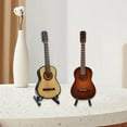 thumbnail image 5 of Small Classical Guitar Model Handcrafted Collectible with Display Stand Suitable for Home and Decorating, 5 of 9