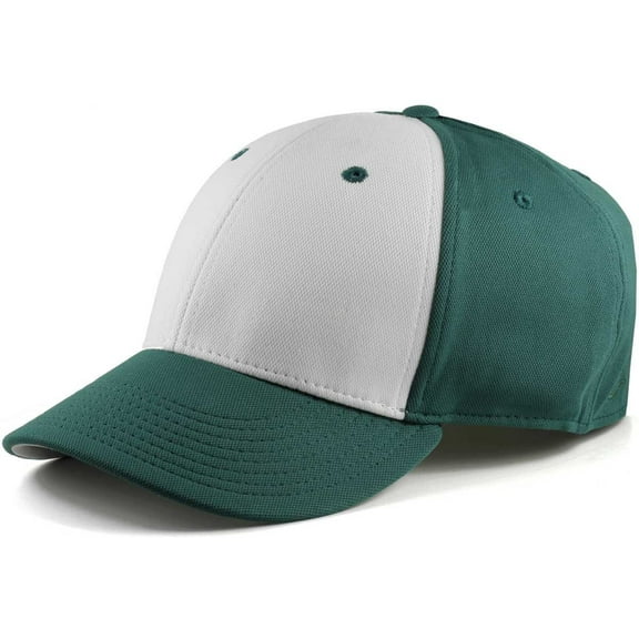 Sportflex XL/XXL Baseball Caps for Big Heads - Green/White