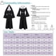 thumbnail image 3 of Halloween Nun Cosplay Costume 4-Pieces Set Nun Costume + Cape + Belt + Necklace Cosplay Costume-XXX, 3 of 3