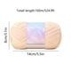 thumbnail image 3 of Hilo de algodón de leche para tejer y crochet | 175 yardas (525 pies) | Hilo suave y grueso de color teñido para mantas, bufandas y gorros de bebé | Madeja de 100 g, 3 of 6