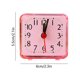 thumbnail image 3 of Minimalists Transparent Alarm Clock For Students Dormitory Clock For Bedroom Students Battery Table Clock Wake Up On Time, 3 of 6