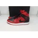 thumbnail image 2 of N I-K-E A i r-Jor-dan 1 Mid Reverse Bred Black Red Shoes 554724-660 Men's 10.5, 2 of 6