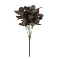 thumbnail image 1 of 7 Artificiales Horquilla Plantas De Hoja De Vena Decoración De Flores De Seda Follaje Hierba Casa, 1 of 9