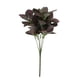 thumbnail image 1 of 7 Artificiales Horquilla Plantas De Hoja De Vena Decoración De Flores De Seda Follaje Hierba Casa, 1 of 9