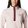 thumbnail image 4 of Columbia Women's Benton Springs Half Snap Pullover, Mineral Pink/Malbec, 3X Plus, 4 of 5