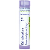 Boiron Kali Sulphuricum 1M, Homeopathic Medicine for Colds With Yellow Nasal Discharge, 80 Pellets