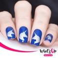 thumbnail image 3 of Whats Up Nails Unicorn Head Vinyl Stencils for Nail Art Design, 3 of 11