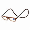 thumbnail image 3 of Magnetic Neck Hanging Reading Glasses for Men Women, Ultra Lightweight Flexible Eyeglasses, Anti Blue Light Readers, 3 of 4