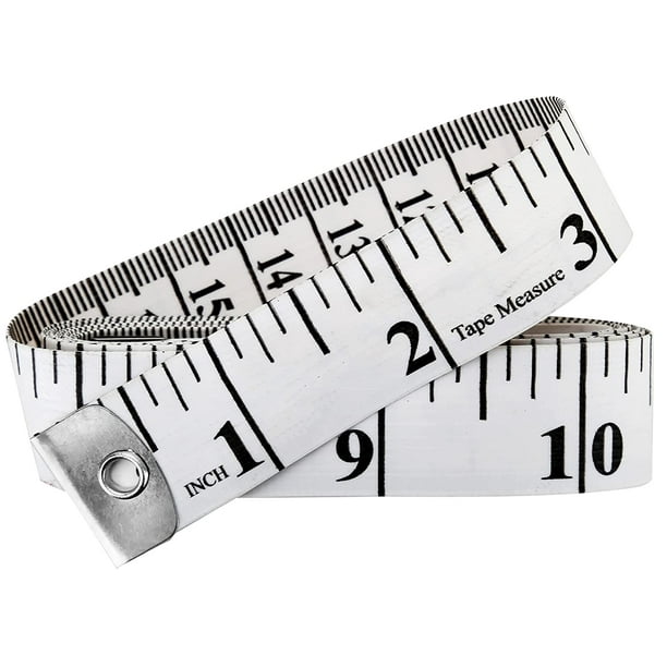 Flexible Tape Measure, Accurate Dual Scale Standard & Metric Measurements Tape,Soft Measuring