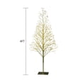 thumbnail image 3 of Holiday Time 4' Pre-Lit Starburst Tree with 500 Warm White Twinkling LED Lights, 3 of 4