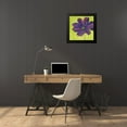 thumbnail image 4 of Marrott, Stephanie 20x20 Black Modern Framed Museum Art Print Titled - Purple Blooming III, 4 of 5