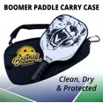 thumbnail image 4 of Boomer Pickleball Paddle Carry Case - Keep your paddle clean, dry and protected - Convenient carrying strap and D-clip for attaching to fences and hooks., 4 of 4