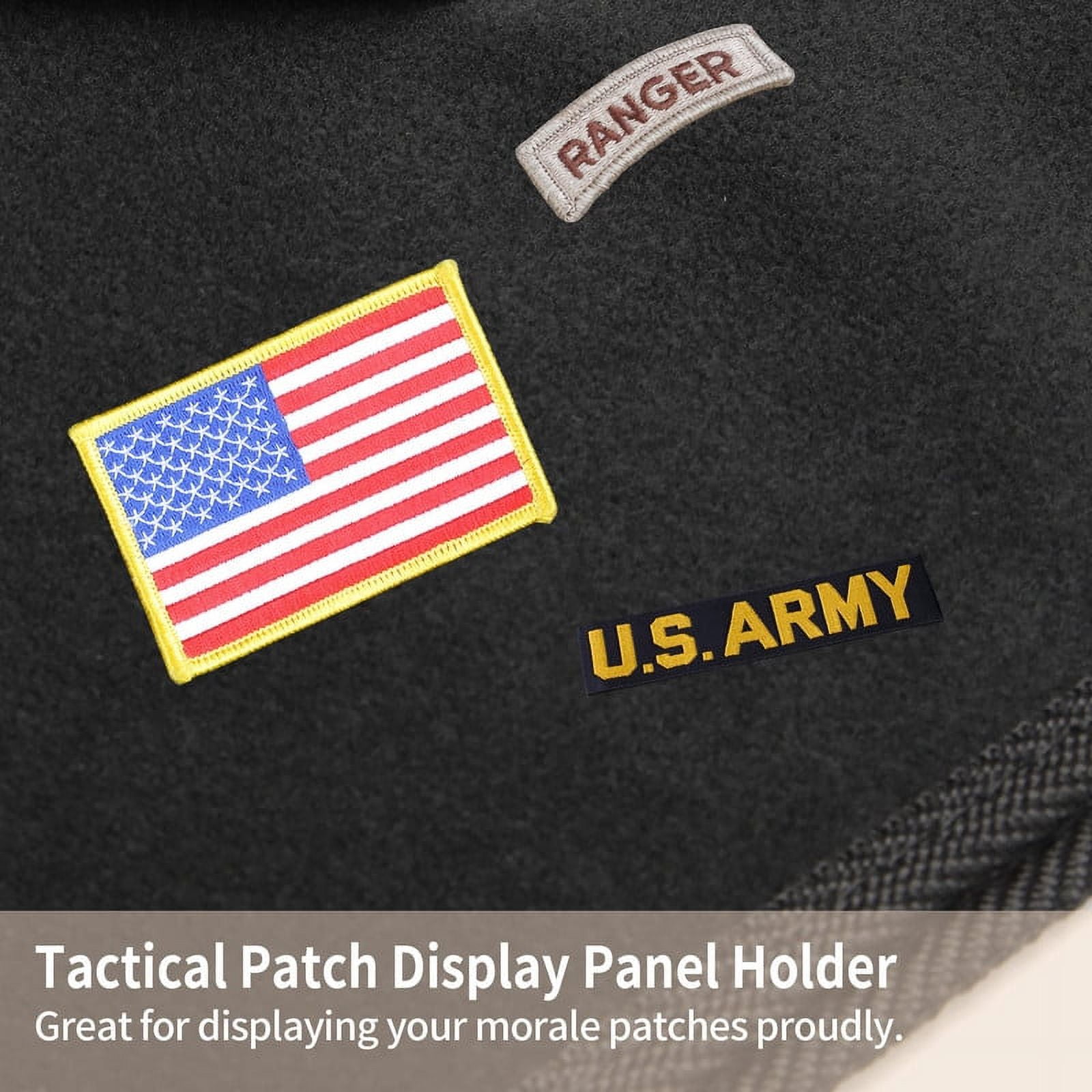 4Pcs/Set Tactical Patchs Display Board Patch Holder Military ID Foldable  DIY Badge Paste Pad Tool Organizer Not Include Patches