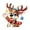 D, variant on ZLBDYG Christmas Window Sticker Clings Static Decals - Santa Snowman Themed Removable Wall Decor for Holiday Home Display, Glass Decoration and Kid-Friendly Seasonal Art