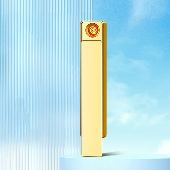 Ckraxd USB Rechargeable Long Wire Lighter Windproof Portable Compact Igniter Safe Design for Lighting Candles, Grills, and More
