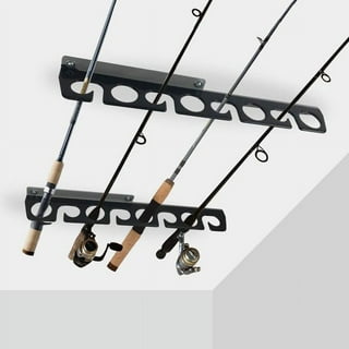 YYST Overhead Fishing Rod Holder Ceiling Fishing Rod rack Ceiling