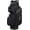 Black, variant on uniHimal Golf Cart Bag, 15 Way Organizer Divider Top with Handles and Rain Cover