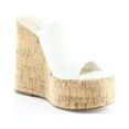 thumbnail image 6 of Steve Madden Joanne Women's Sandals & Flip Flops White Size 7.5 M, 6 of 8