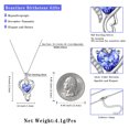 thumbnail image 6 of Beautlace 925 Sterling Silver Heart Necklace for Women, Love Pendant Jewelry Gift for Mom Wife Girlfriend, Anniversary Birthday Valentine's Day Gift, 6 of 11