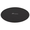 thumbnail image 1 of Soozier Trampoline Replacement Mat, Fits 14' Trampoline w/ 80 V-Hooks & 5.5" Springs (Spring & Frame not Included), Black, 1 of 7
